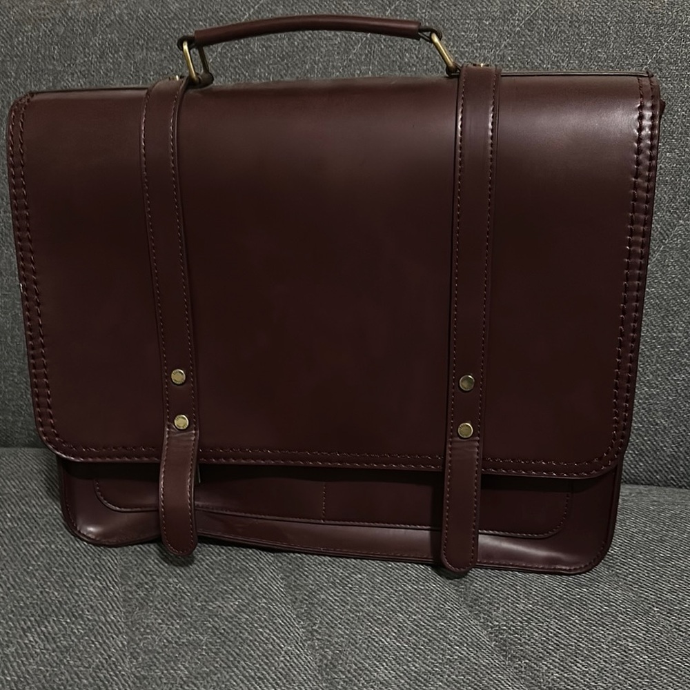Brown Leather Briefcase